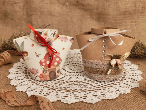 Bolsitas Camisa de Cartón Regalo y Eventos (Packs)