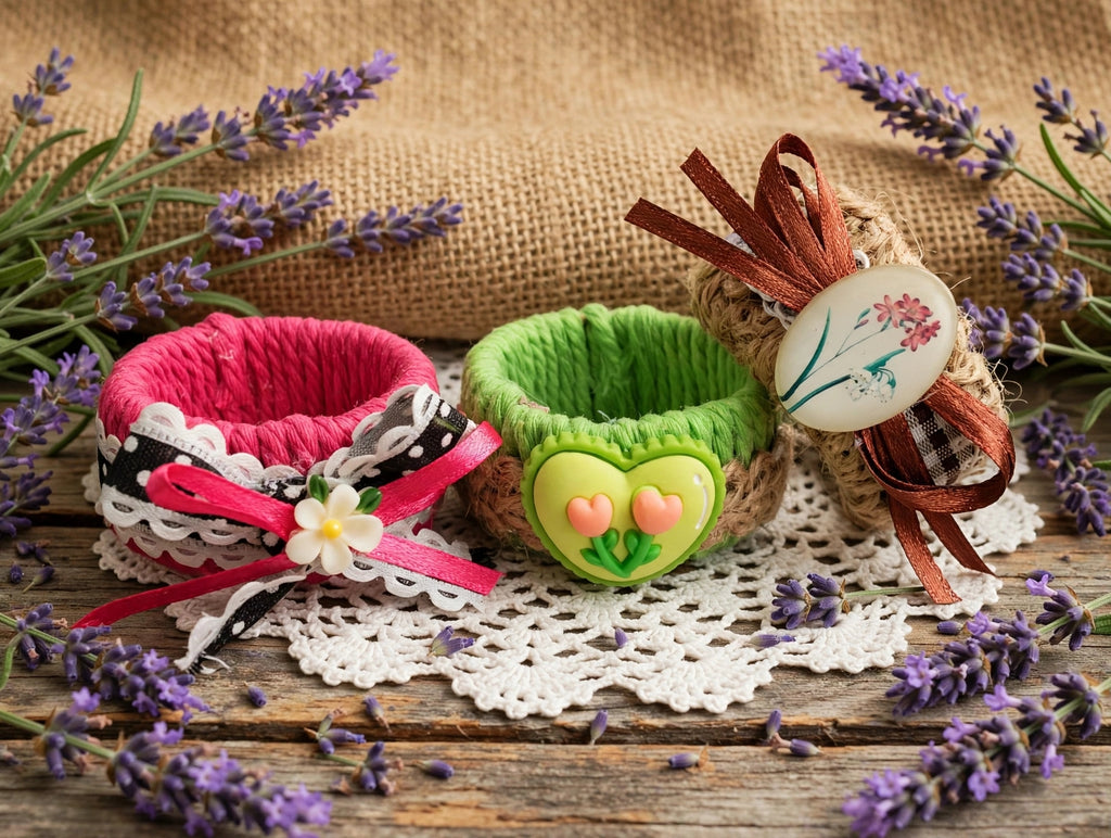 Servilleteros artesanales desde 2,50 € (Packs)