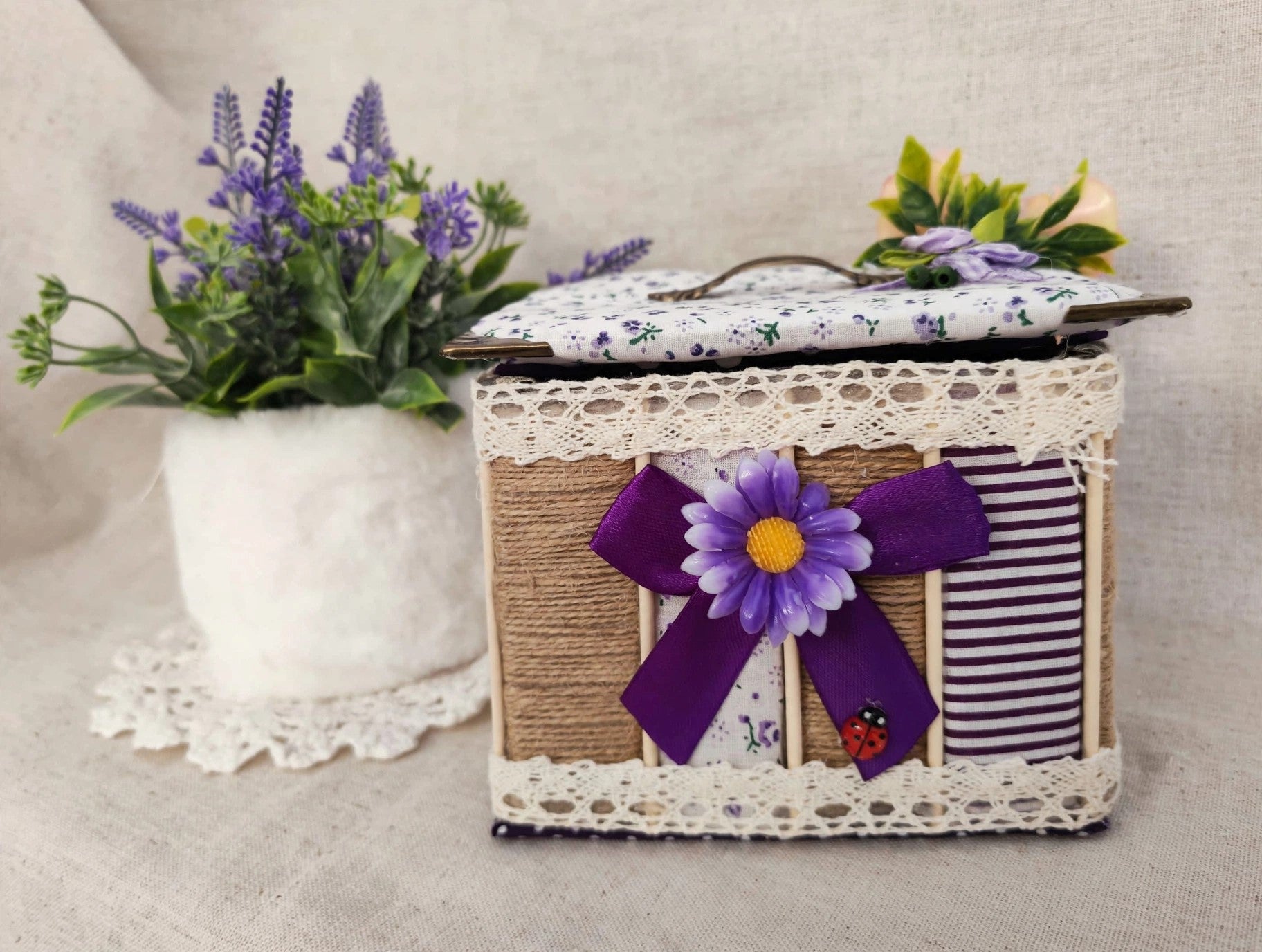 Cajas artesanales retro vintage
