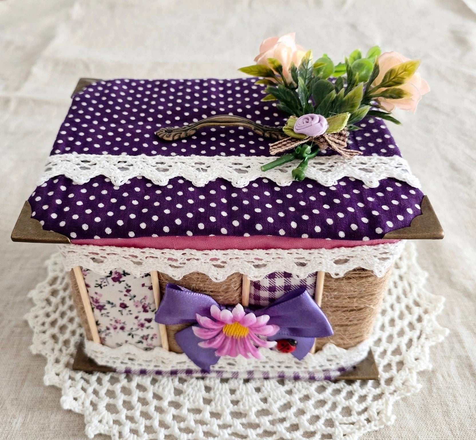Cajas artesanales retro vintage