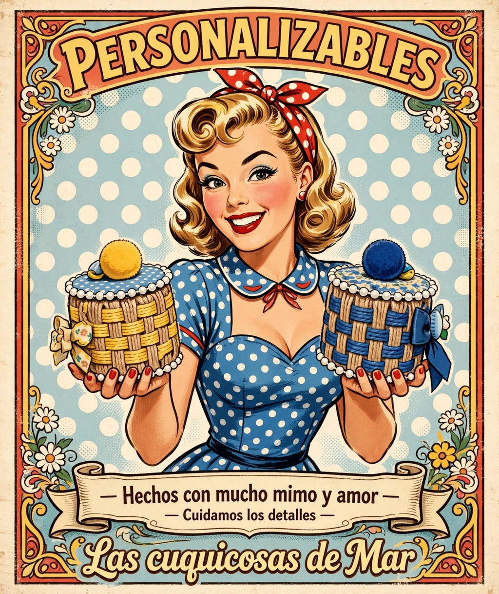Botecitos artesanales divertidos y vintage
